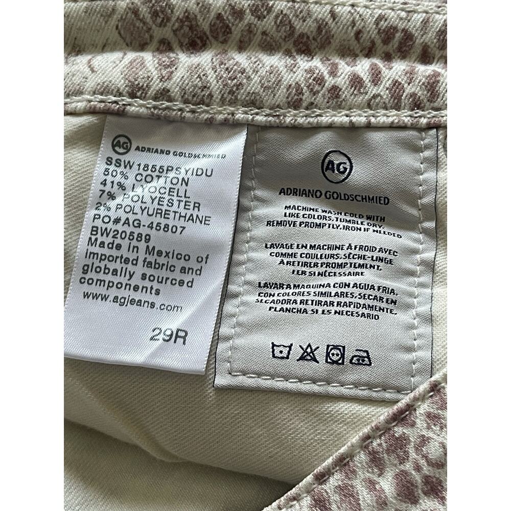 Adriano Goldschmied Farrah Silk Python Cigarette … - image 7